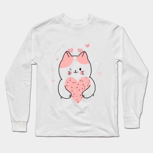 LOVELY CAT Long Sleeve T-Shirt